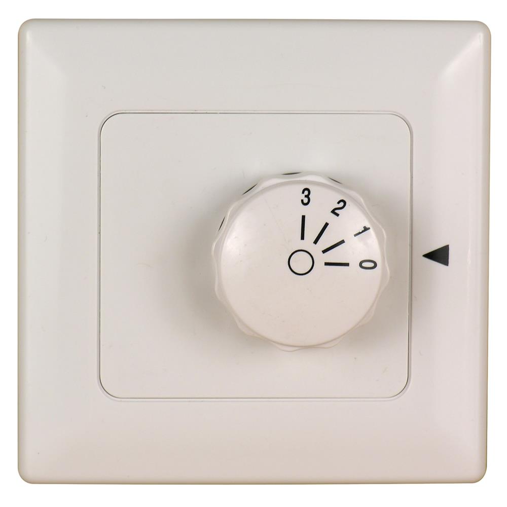 Fanimation C3-220 WALL CONTROL FAN ONLY (3-SPEED/NON-REVERS.):WHITE 220V